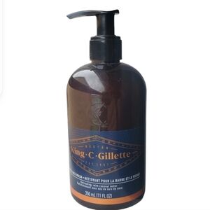 King C Gillette Beard & Face Wash 11 fl oz